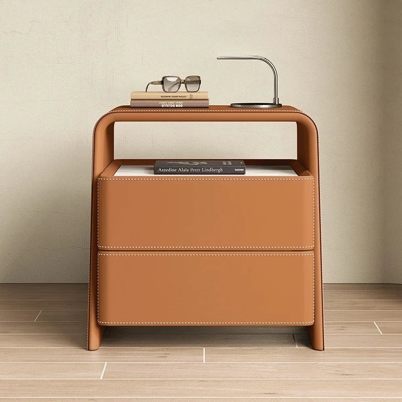 Storage Minimalist Nightstand Nordic Modern Aesthetic Trendy Bedside Table Luxury Drawer Mesitas De Noche Bedroom Furniture