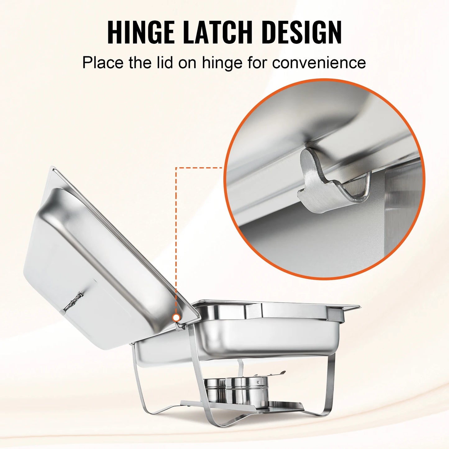 VEVOR Stainless Steel Chafing Dish Buffet Server Catering