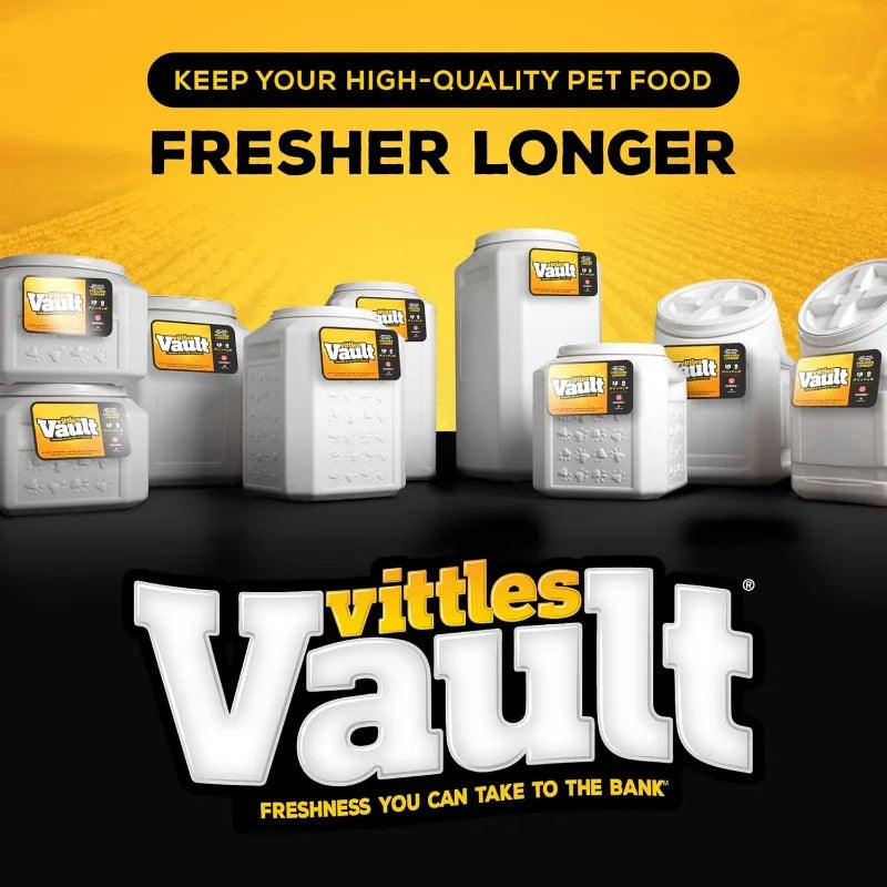 Vittles Vault Pet Food Storage Container Sealed Freshness