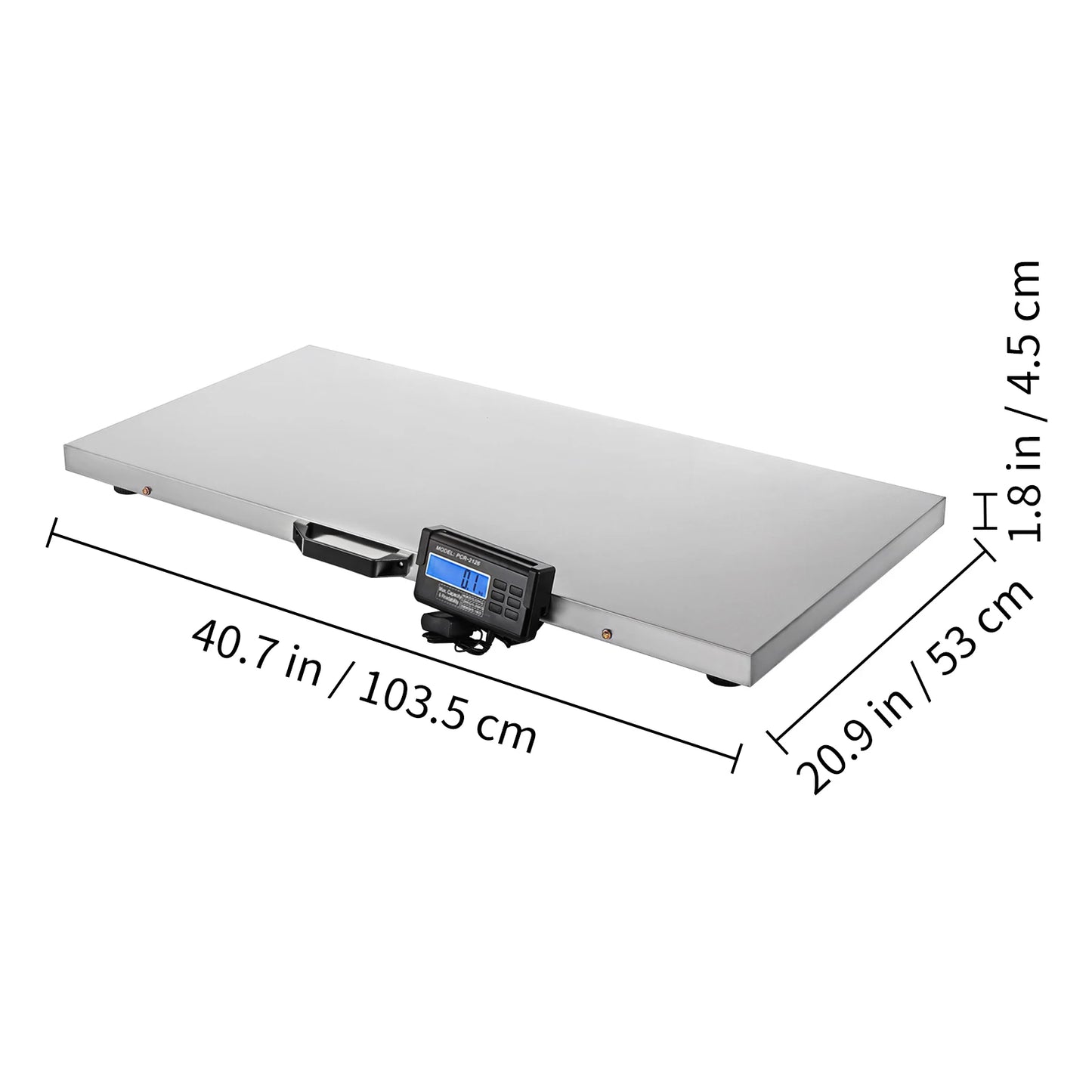 SucceBuy Livestock Scale Stainless Platform 880 to 1100 Lbs