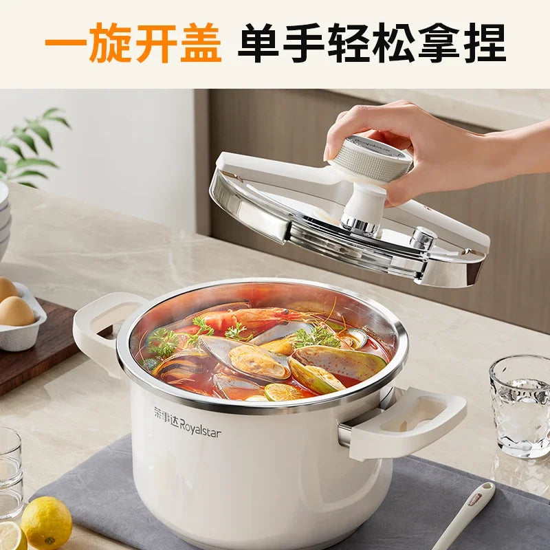 Royalstar Stainless Steel Pressure Cooker Multifunctional