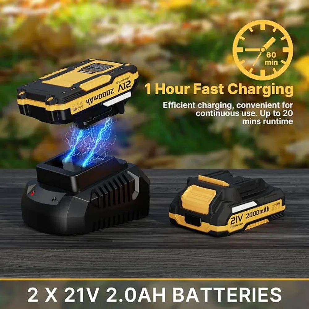 Hign-concerned 21V Cordless Leaf Blower Batteries Charger