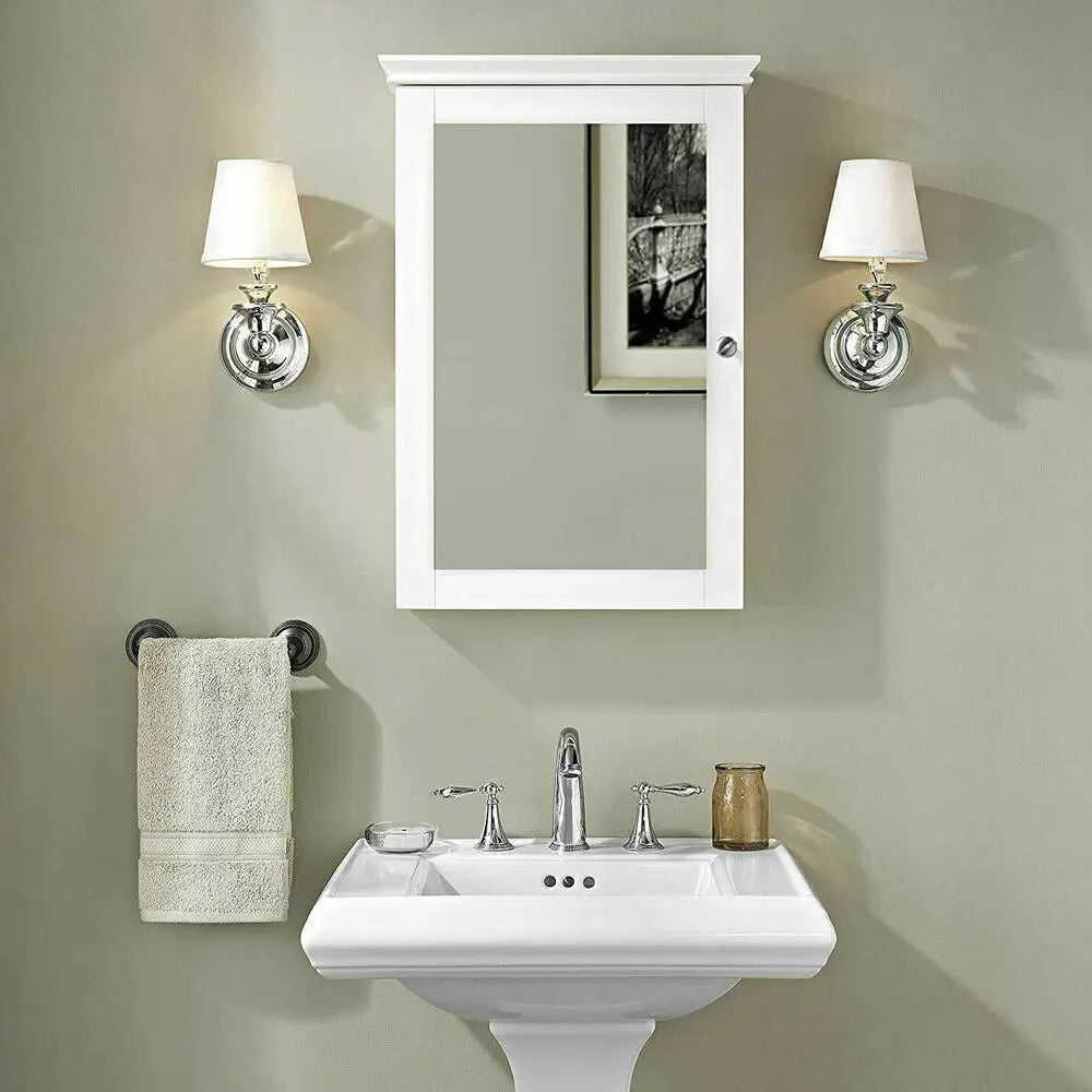 Hign-concerned Wall Mount Cabinet Organizer Mirror Door