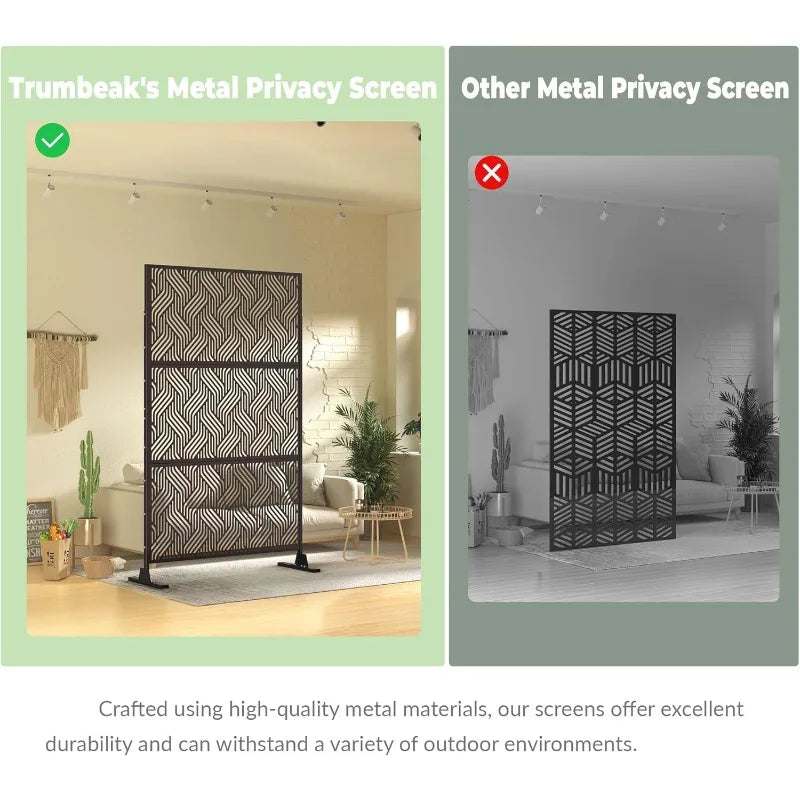Hign Concerned Outdoor Privacy Screen Freestanding Panel