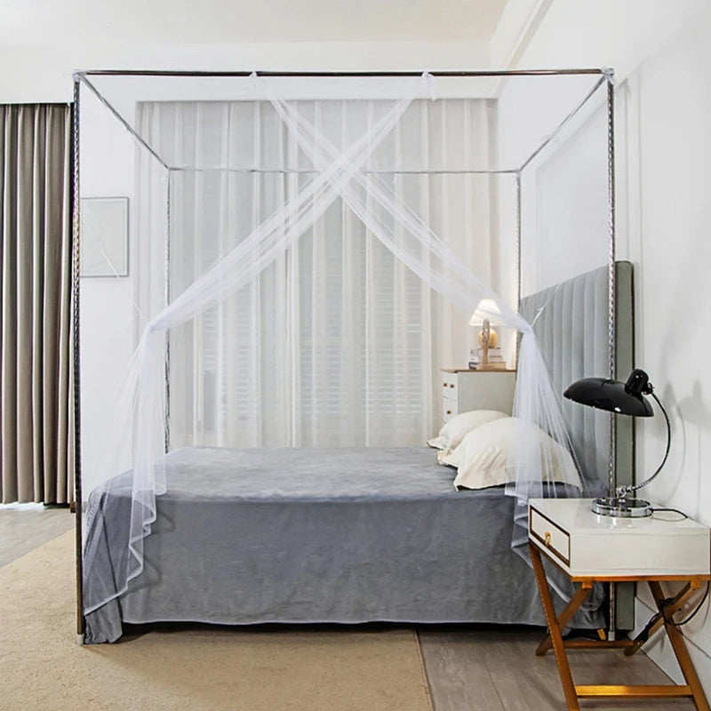 90/120/150/180cm Summer Mosquito Net Square Mosquito Control Bedroom Sleeping Mosquito Net Outdoor Camping Tent Sleeping