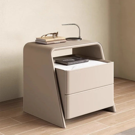 Storage Minimalist Nightstand Nordic Modern Aesthetic Trendy Bedside Table Luxury Drawer Mesitas De Noche Bedroom Furniture