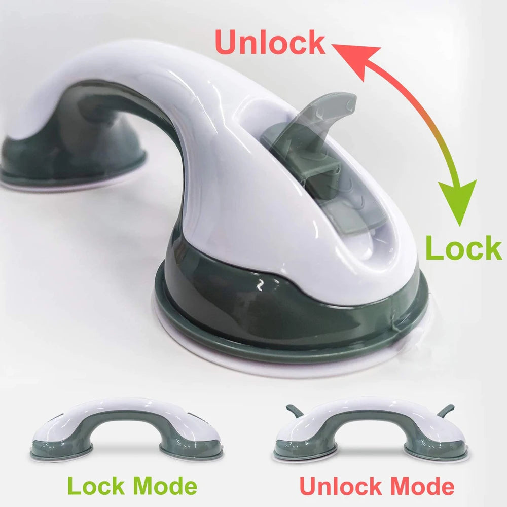 Suction Grab Bar Safety Handle for Bathtubs and Showers
