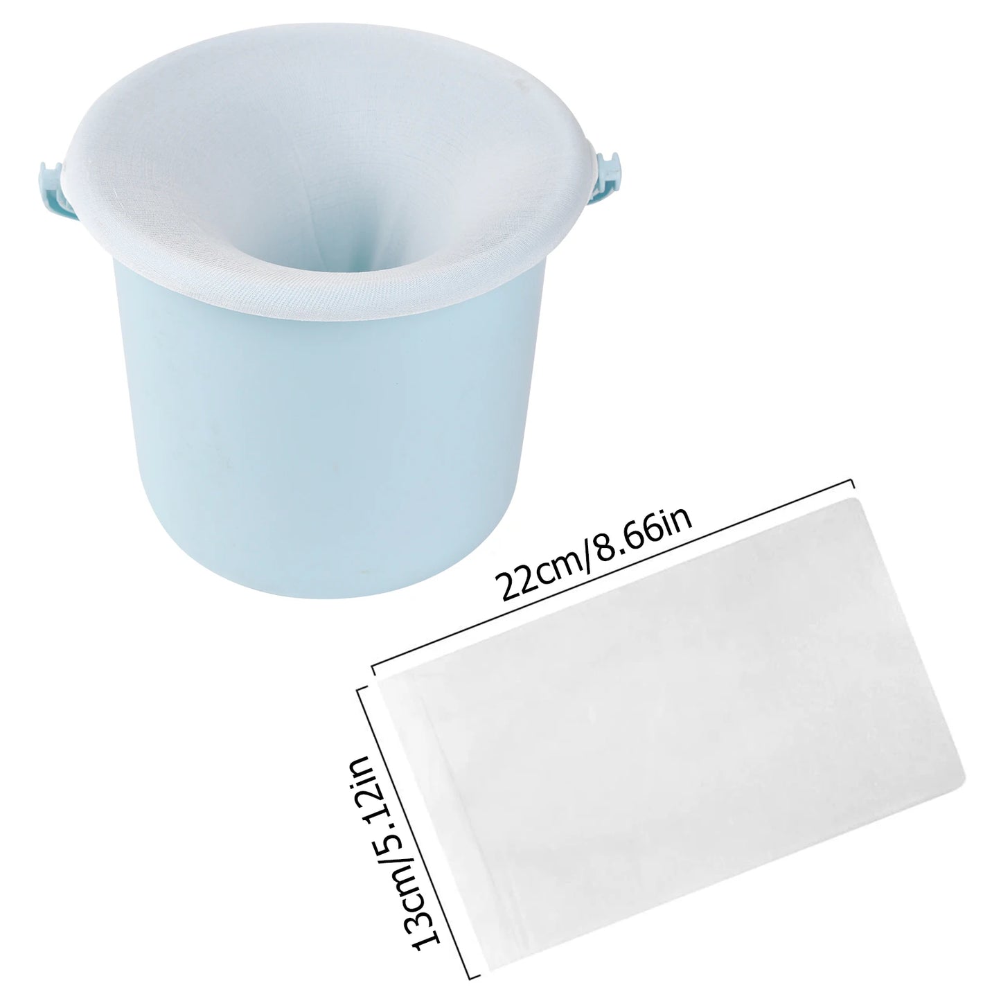 Jaysuing Pool Skimmer Socks Debris Leaves Mesh Bags