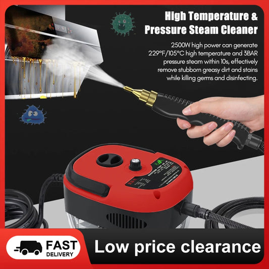 Romellar 2500W Steam Cleaner High Temperature Pressure
