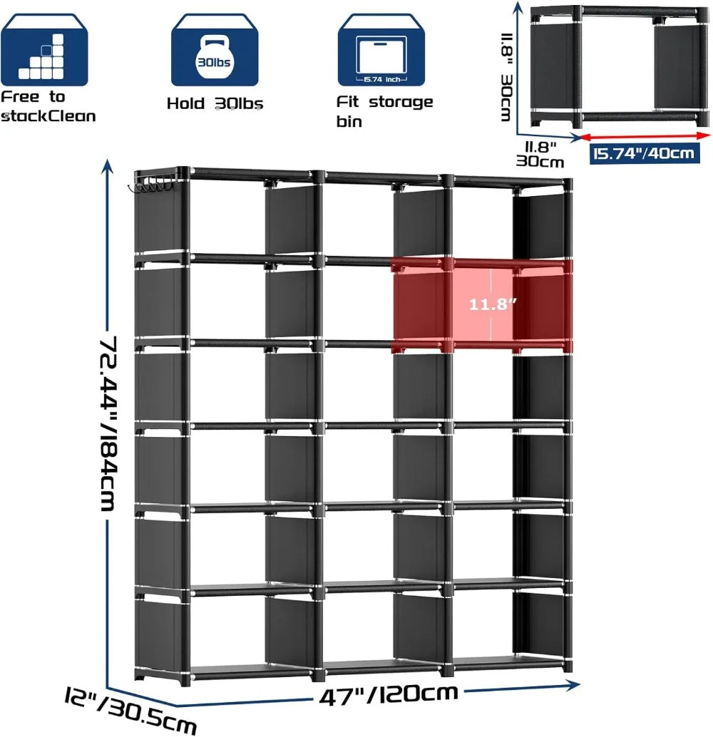 DIY Storage Bookshelf For Living Room And Home Office