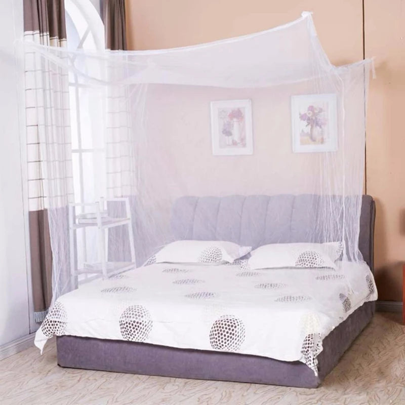 90/120/150/180cm Summer Mosquito Net Square Mosquito Control Bedroom Sleeping Mosquito Net Outdoor Camping Tent Sleeping