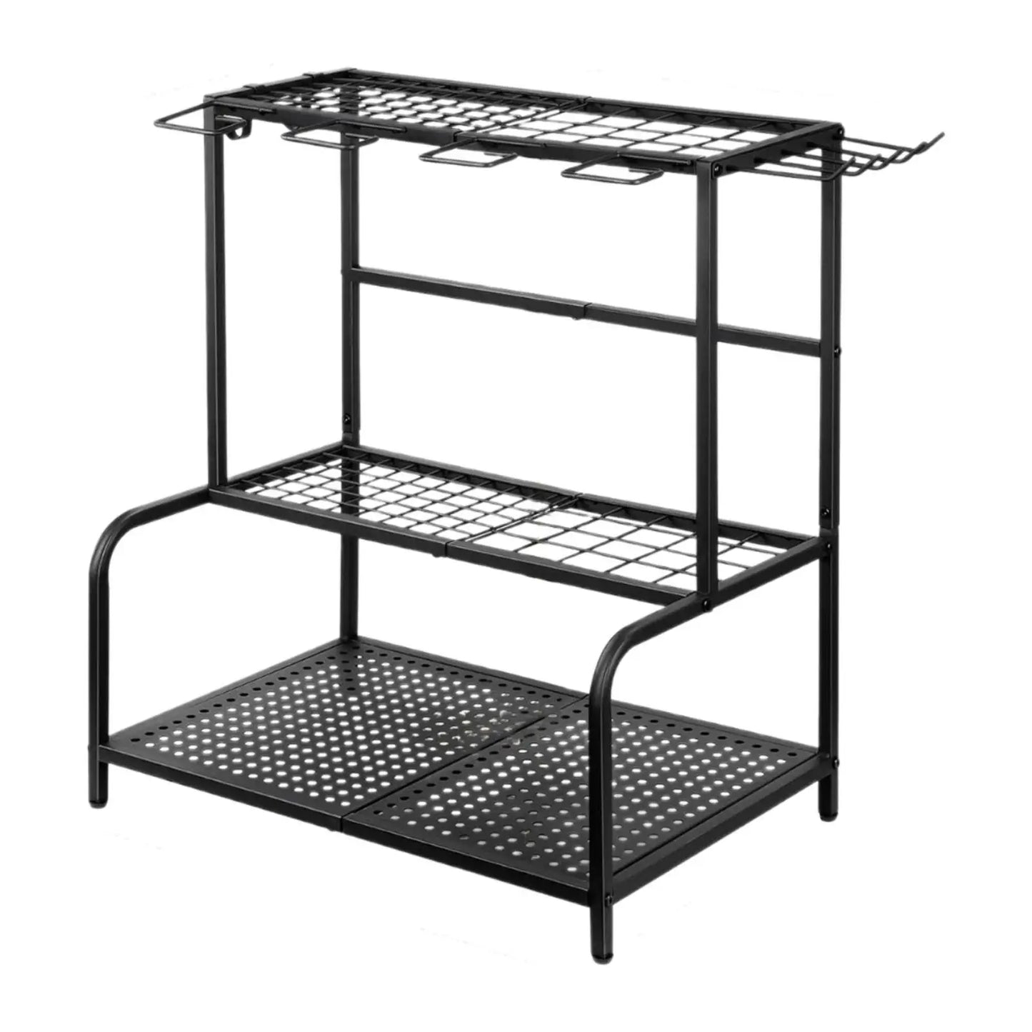 High Concerned Garden Tool Organizer Rack For Garage Yard