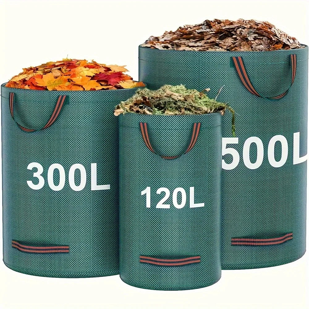 Heavy Duty Garden Waste Bags With Handles For Yard Debris