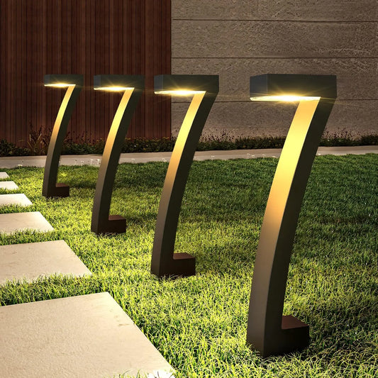KPSTEK Solar Pathway Lights Garden Auto On Off 12 Hours