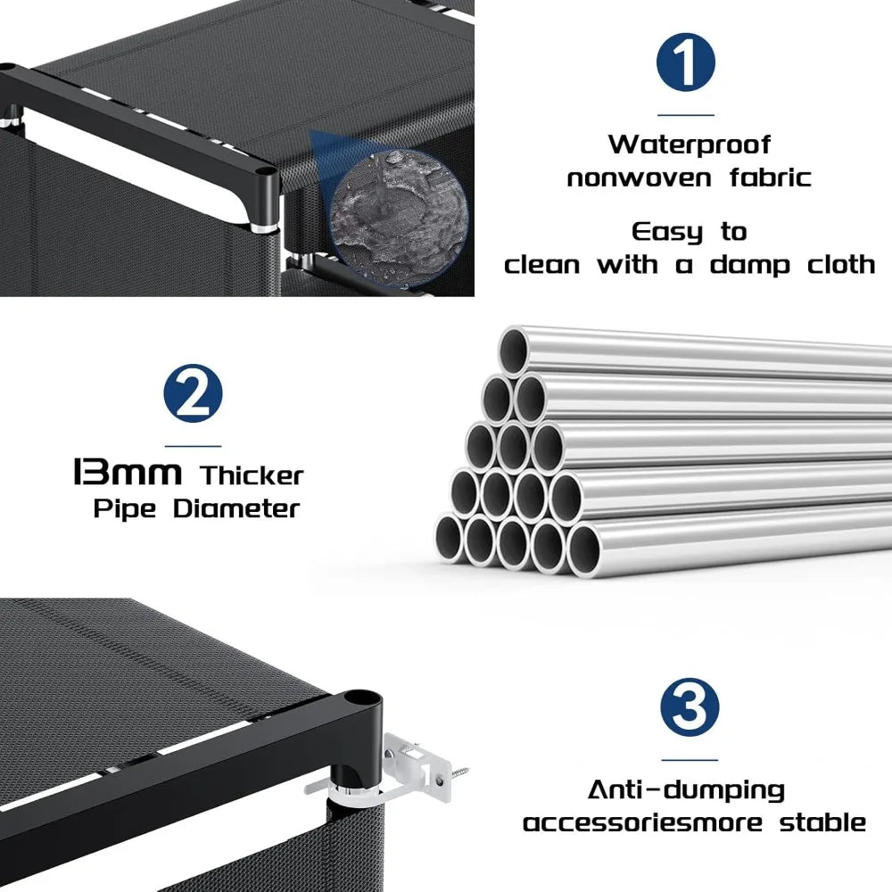 DIY Storage Bookshelf For Living Room And Home Office