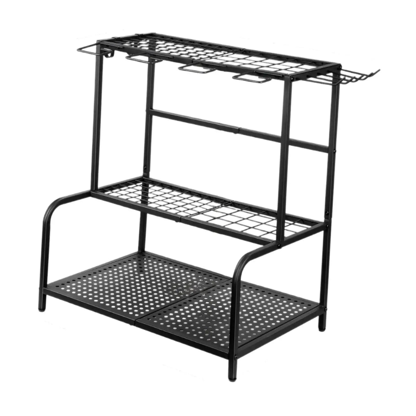 High Concerned Garden Tool Organizer Rack For Garage Yard