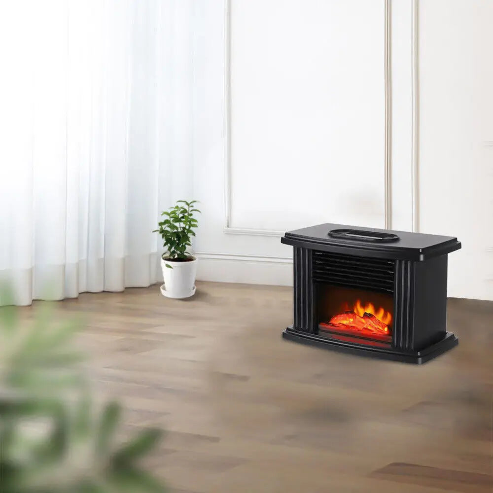 Fireplace Decorative Lantern With Flame Effect Touch Switch