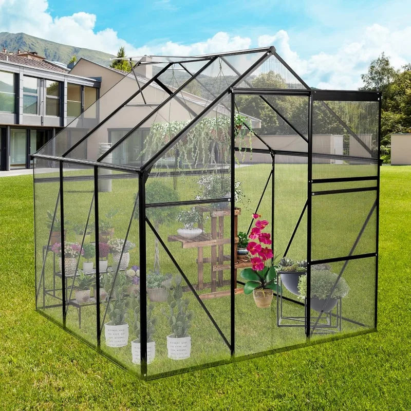 Hign-concerned Polycarbonate Walk In Greenhouse All Season