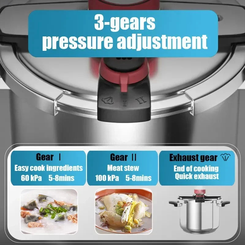 Stainless Steel Pressure Cooker Explosionproof Kitchen