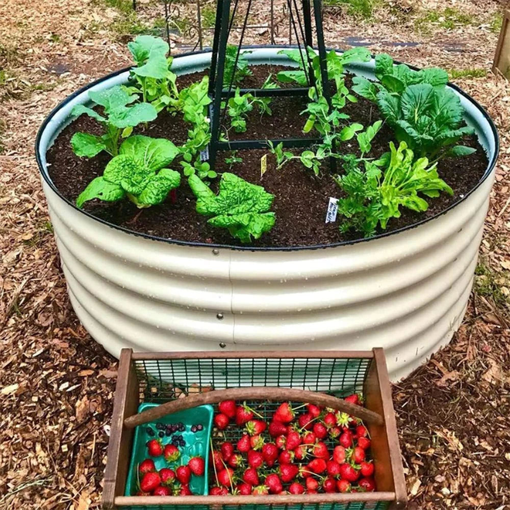 Finishing Metal Raised Garden Bed Planter For Vegetables