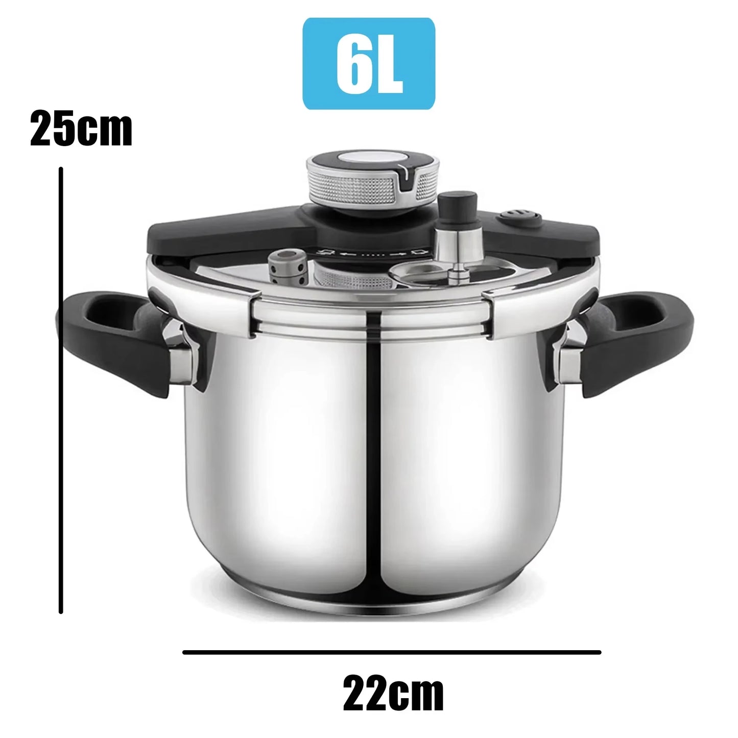 Stainless Steel Pressure Cooker Explosionproof Kitchen
