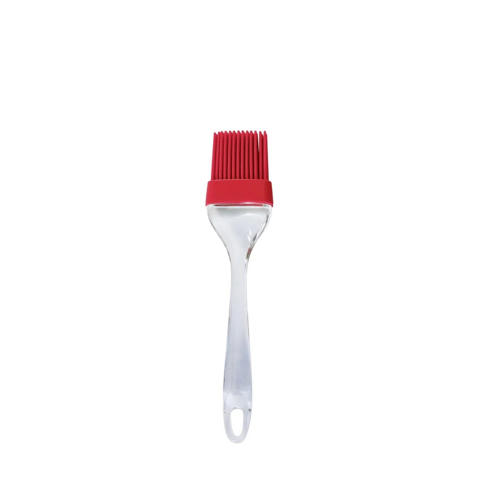 4-Piece Silicone Kitchen Utensil Set Whisk Spatula Spoon Brush Heat Resistant Dishwasher Safe Essential Cooking Tools