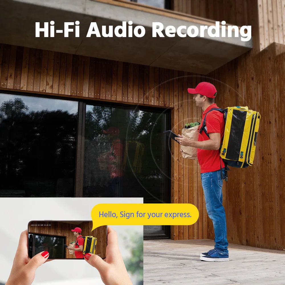 ANNKE 4K 8CH POE Network Video Surveillance System NVR Recorder With 8PCS 4PCS 8MP Audio Recording Security Ip Camera