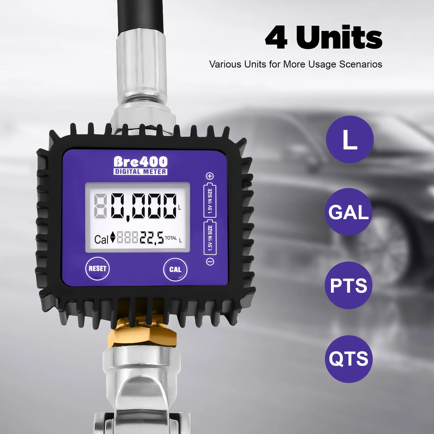 Electric Oil Fluid Extractor Pump Transfer Pump W/ LCD Display Oil Meter Gun Engine Oil Dispenser Gun Antifreeze Grease Oil Pump