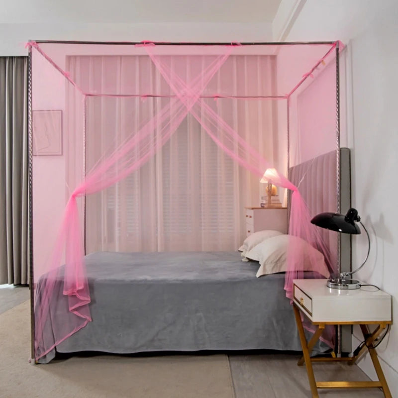 90/120/150/180cm Summer Mosquito Net Square Mosquito Control Bedroom Sleeping Mosquito Net Outdoor Camping Tent Sleeping