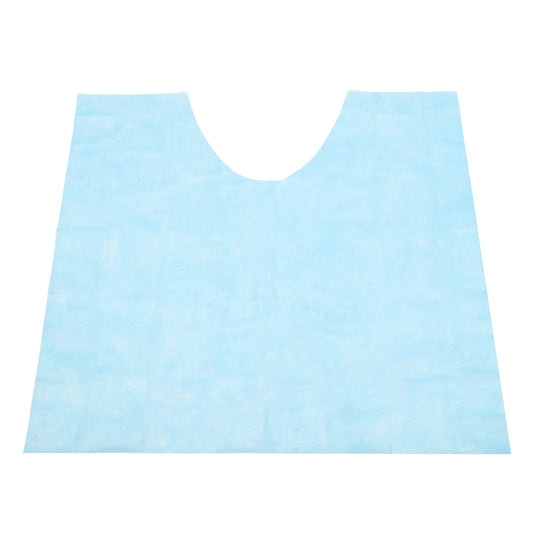 25-Pack Disposable Toilet Mats, Waterproof Non-Woven Fabric, U-Shaped Design for Clean and Hygienic Bathroom Floors