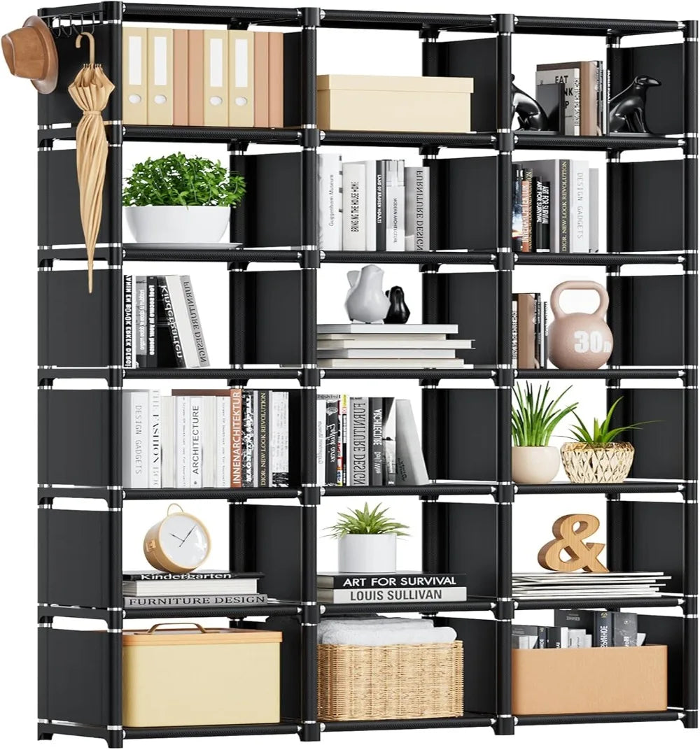 DIY Storage Bookshelf For Living Room And Home Office