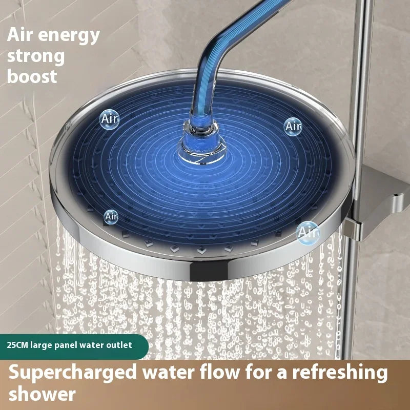 URGGU Large Volume Pressurized Showerhead With Single Head