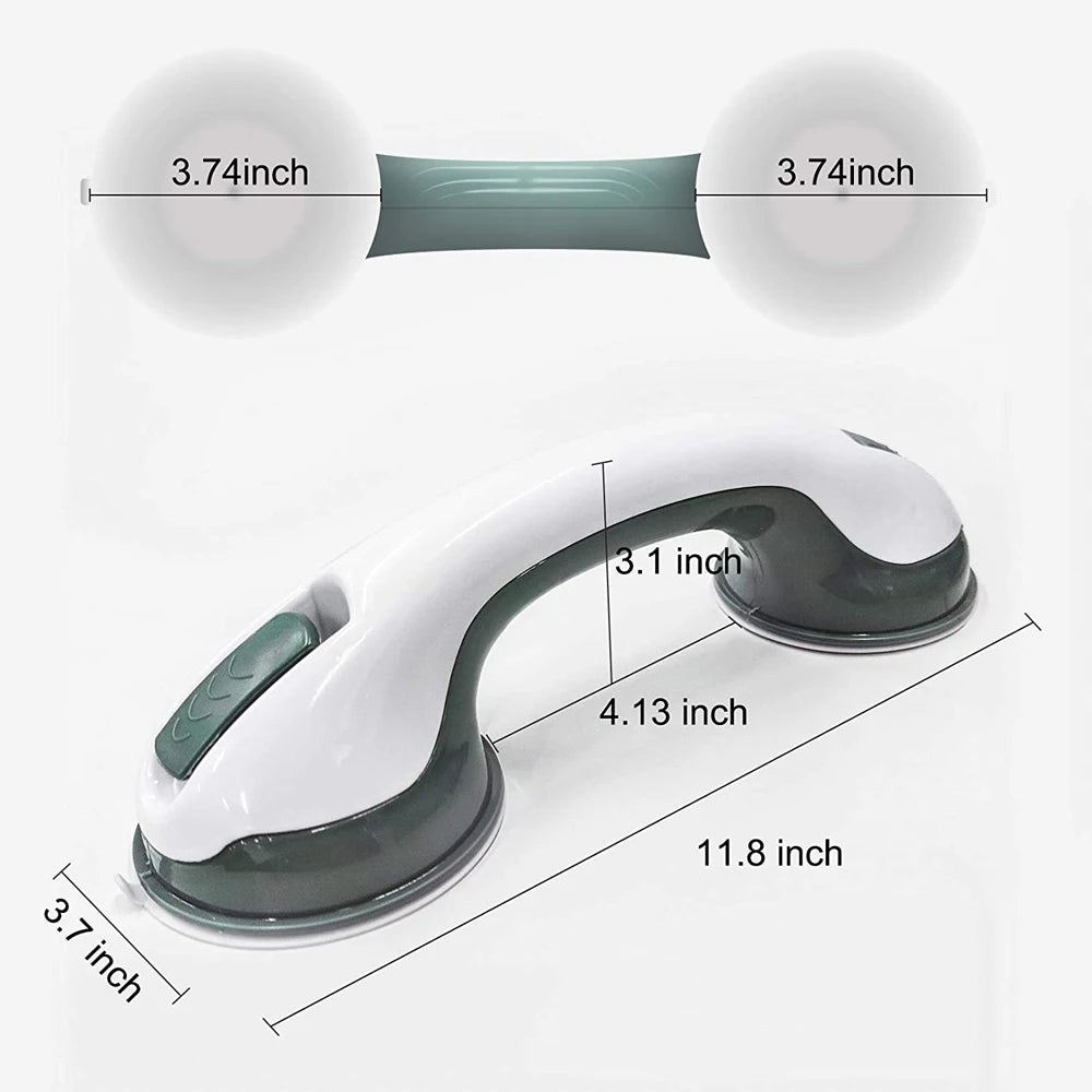 Suction Grab Bar Safety Handle for Bathtubs and Showers